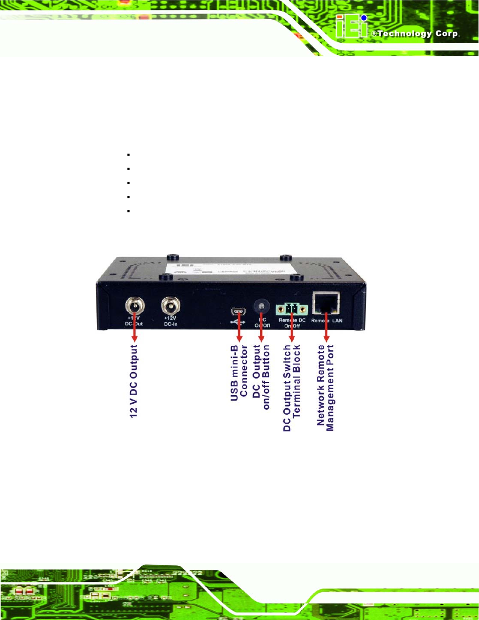 3 external overview, 1 i/o interface panel (standard), Xternal | Verview | IEI Integration AUPS-AB10-20 v1.00 User Manual | Page 14 / 50
