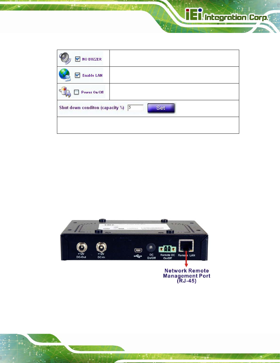 3 remote control and monitoring, Aups series power module user manual page 31 | IEI Integration AUPS-AB10-20 v1.01 User Manual | Page 41 / 55