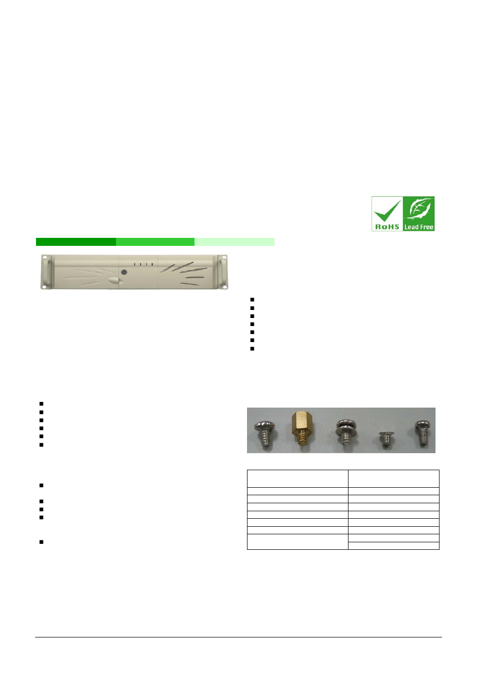 IEI Integration RACK-2100G User Manual | 10 pages