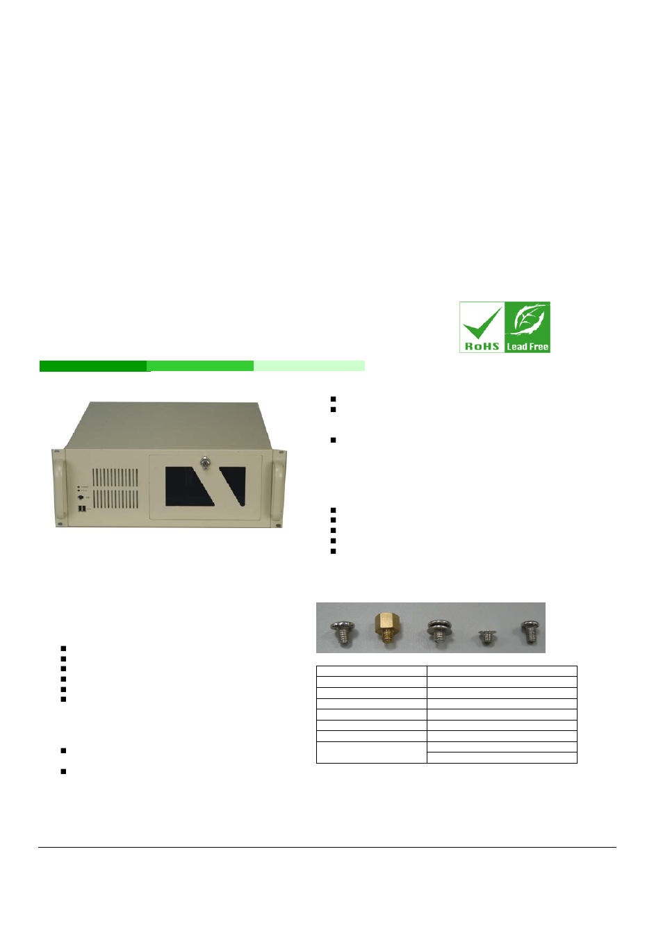 IEI Integration RACK-360G User Manual | 9 pages