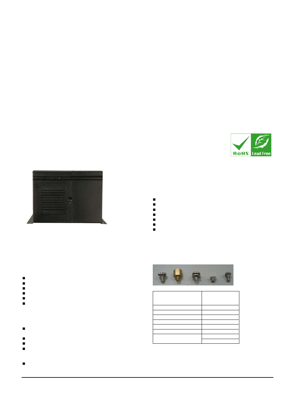 IEI Integration PAC-1000G User Manual | 10 pages