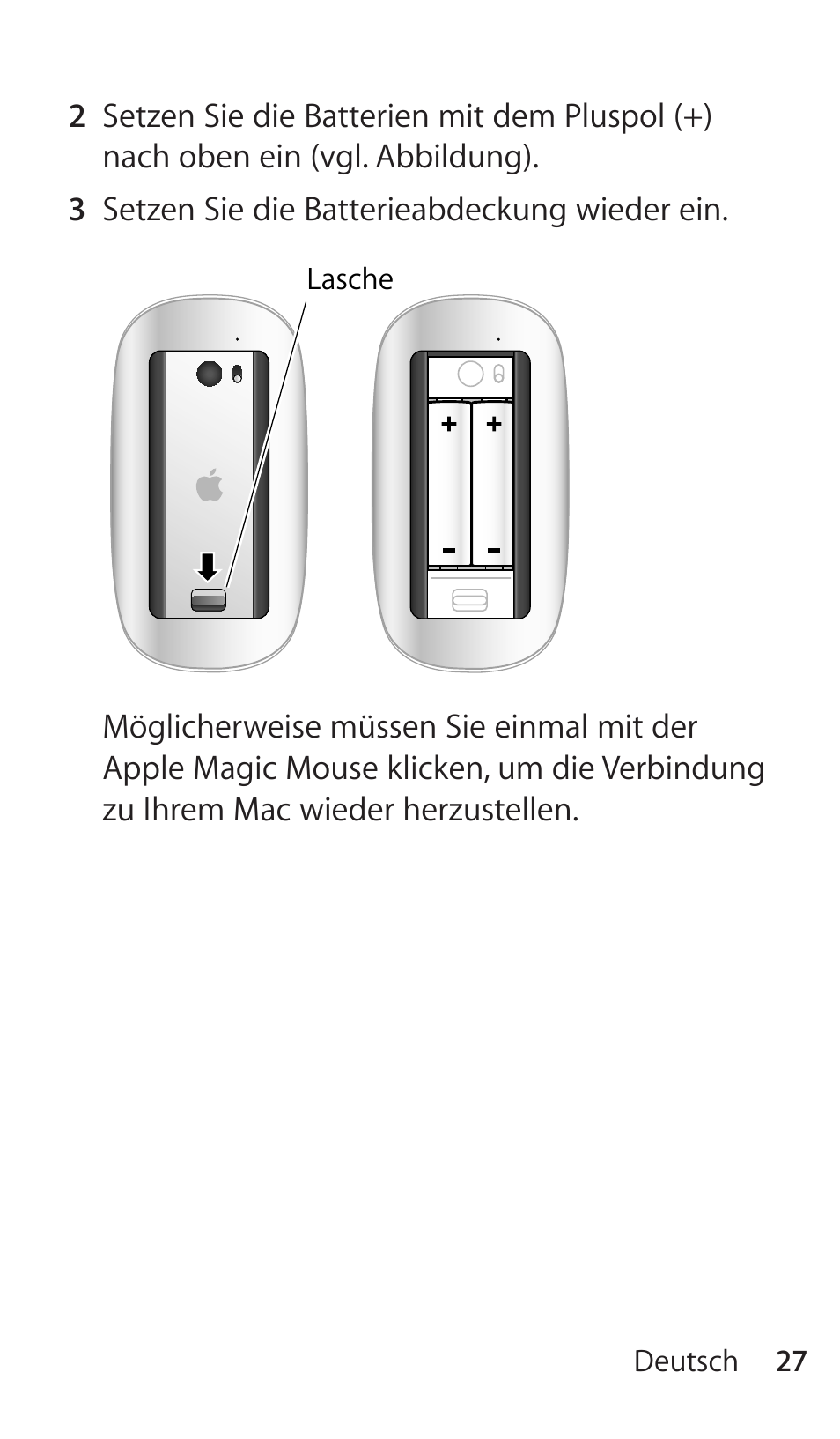 Apple Magic Mouse User Manual | Page 27 / 46