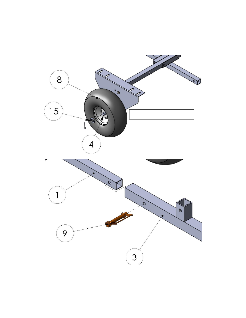 Repeat for left side | Master Manufacturing 15/25 Gallon New Direction Trailer Sprayer User Manual | Page 4 / 15