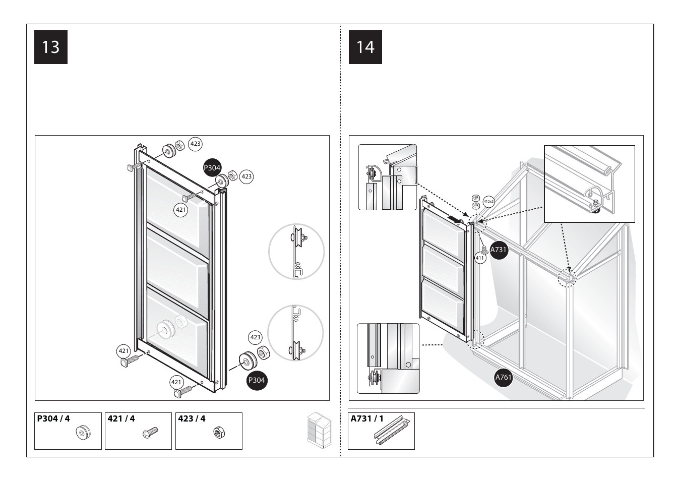 Palram Applications Lean-To Greenhouse User Manual | Page 12 / 16