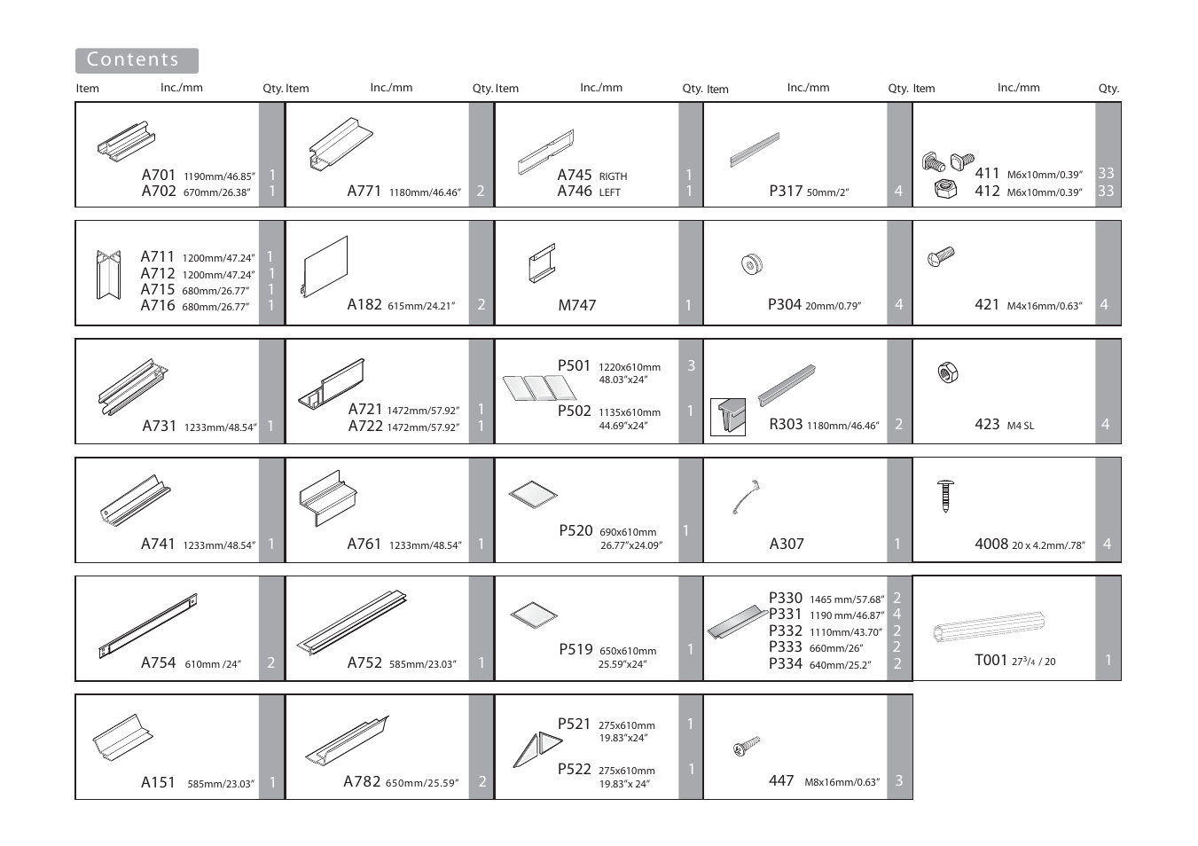 Palram Applications Lean-To Greenhouse User Manual | Page 5 / 16