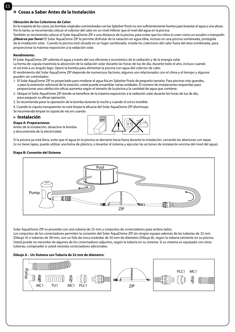 Palram Applications Solar AquaDome ZIP User Manual | Page 12 / 22