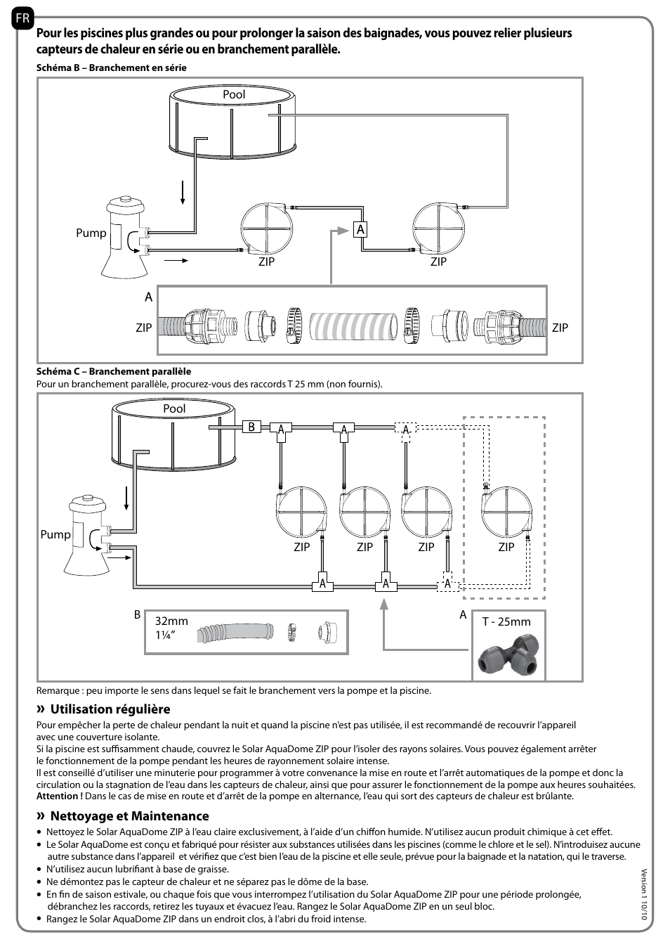 Palram Applications Solar AquaDome ZIP User Manual | Page 19 / 22