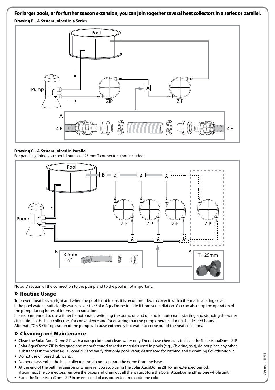 Palram Applications Solar AquaDome ZIP User Manual | Page 4 / 22