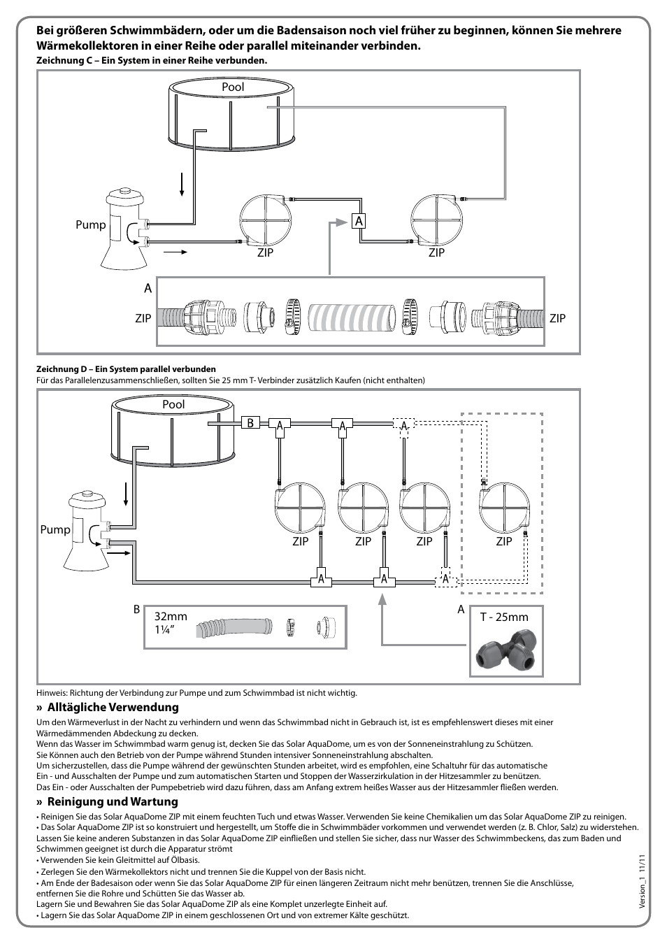Palram Applications Solar AquaDome ZIP User Manual | Page 7 / 22