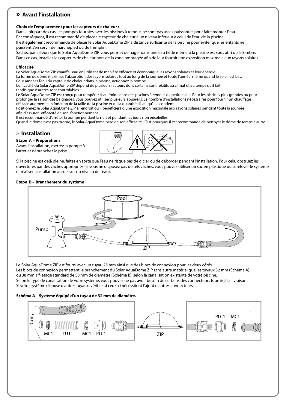 Palram Applications Solar AquaDome ZIP User Manual | Page 9 / 22