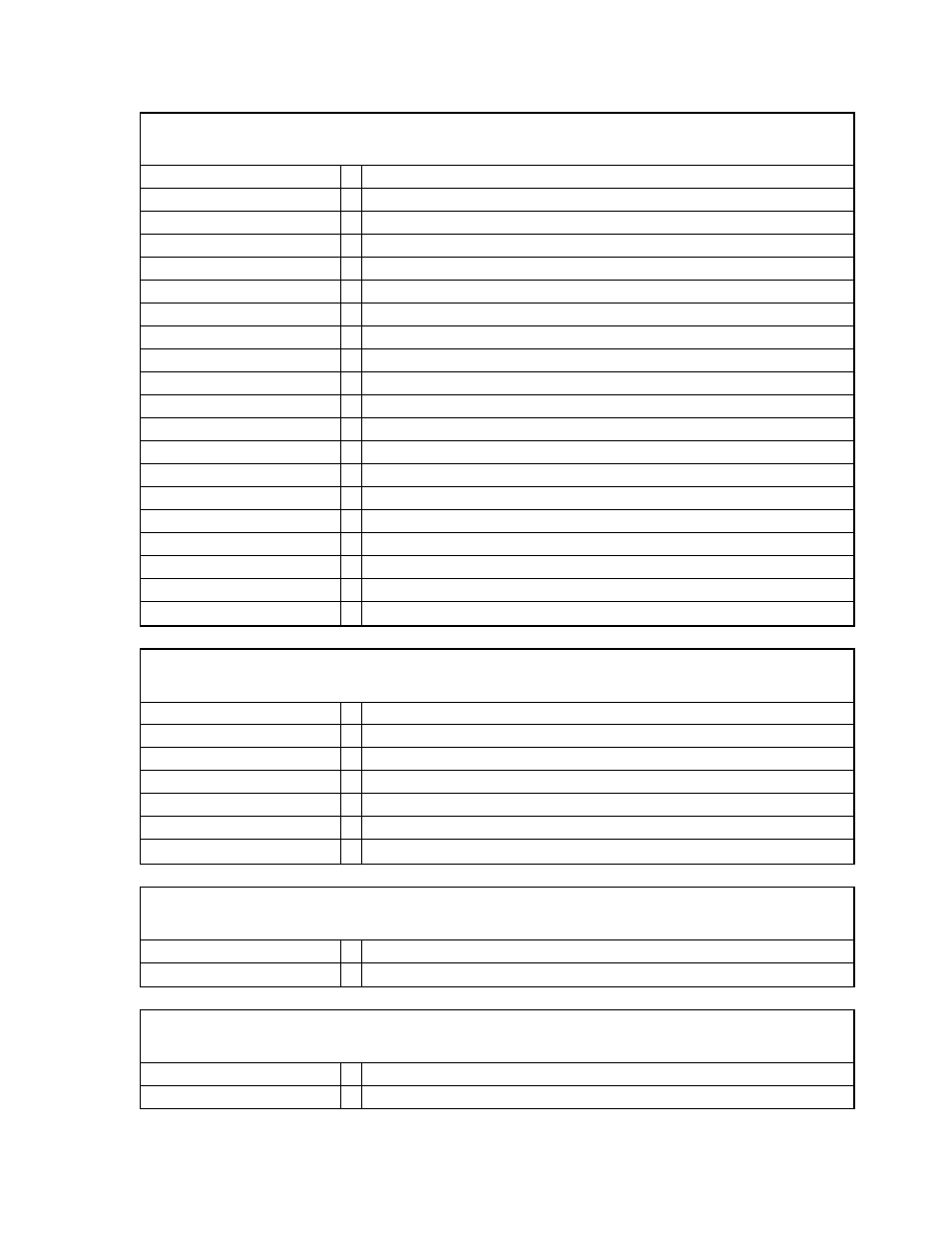 Combo tv / vcr internal library, Combo tv / dvd internal library, Combo tv / dvd / vcr internal library | Combo vcr / dvd internal library | Innotech Systems SpitFIRE III User Manual | Page 45 / 56