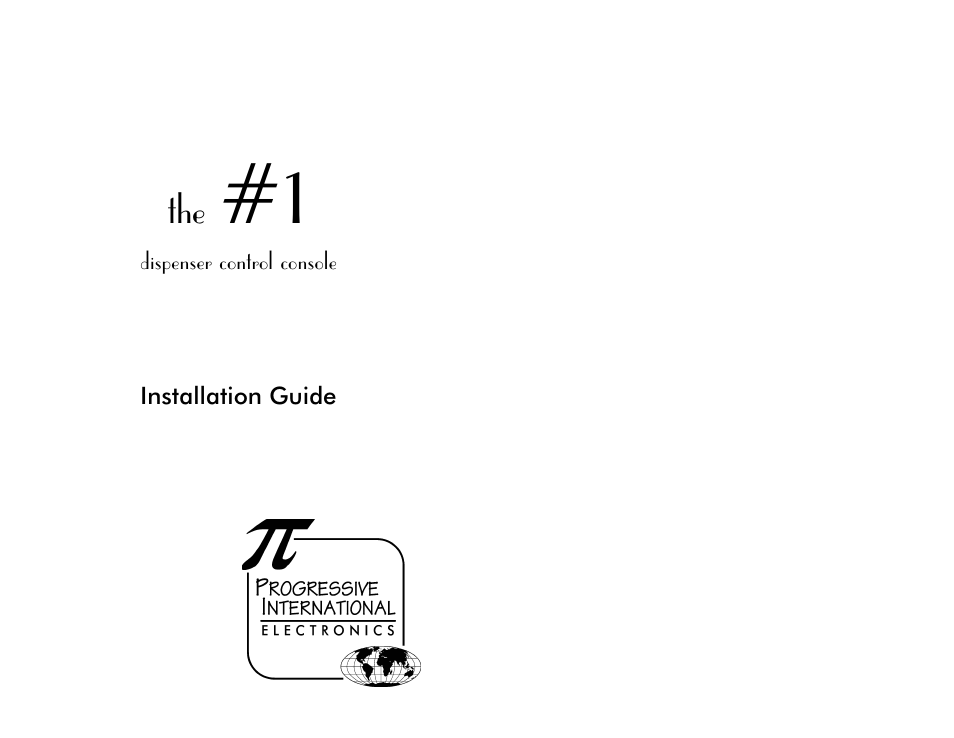 Progressive International Electronics #1 User Manual | 19 pages