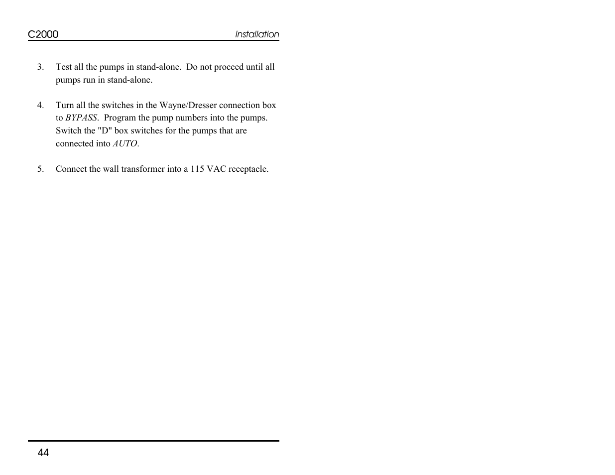 Progressive International Electronics C2000 User Manual | Page 50 / 54