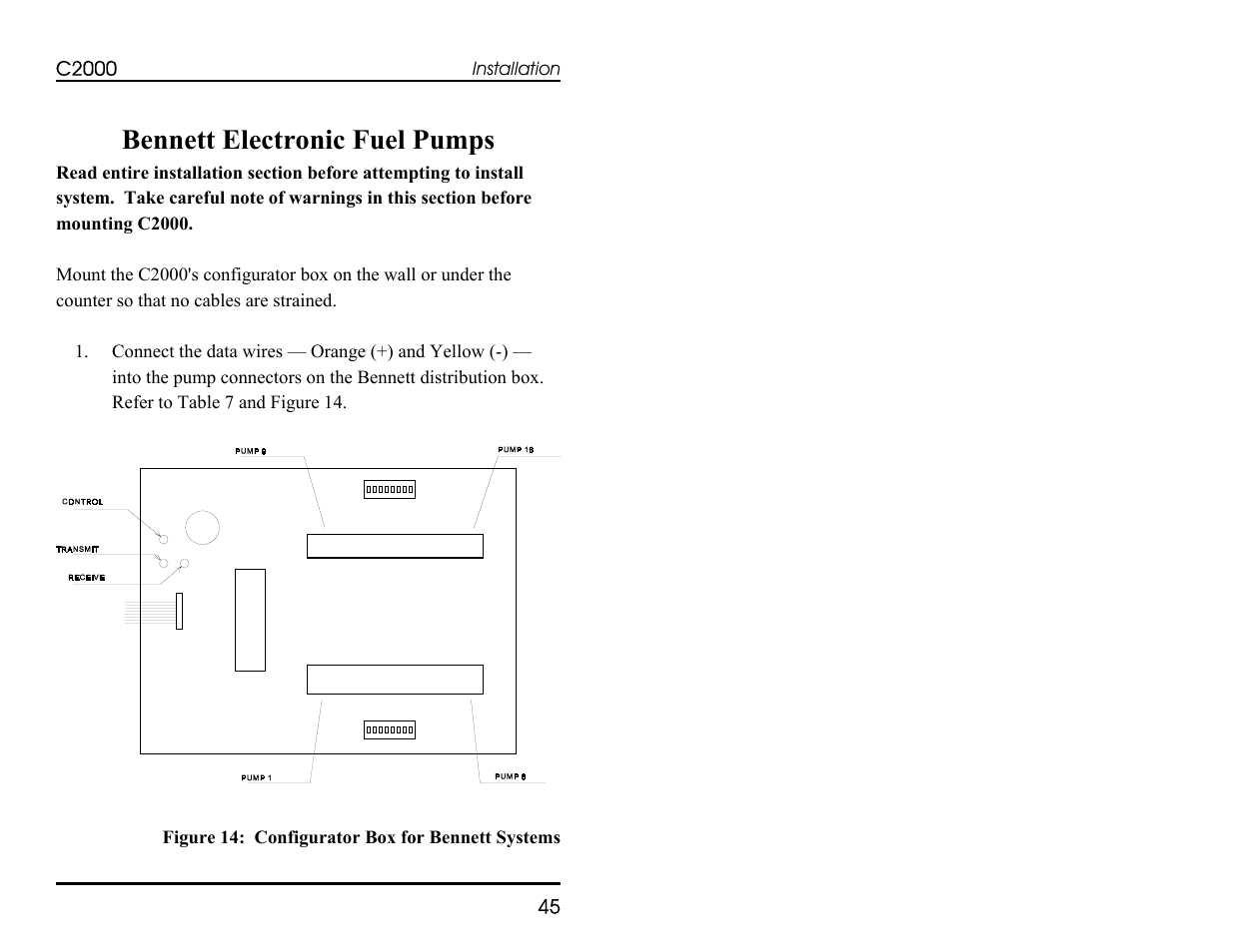 Bennett electronic fuel pumps | Progressive International Electronics C2000 User Manual | Page 51 / 54