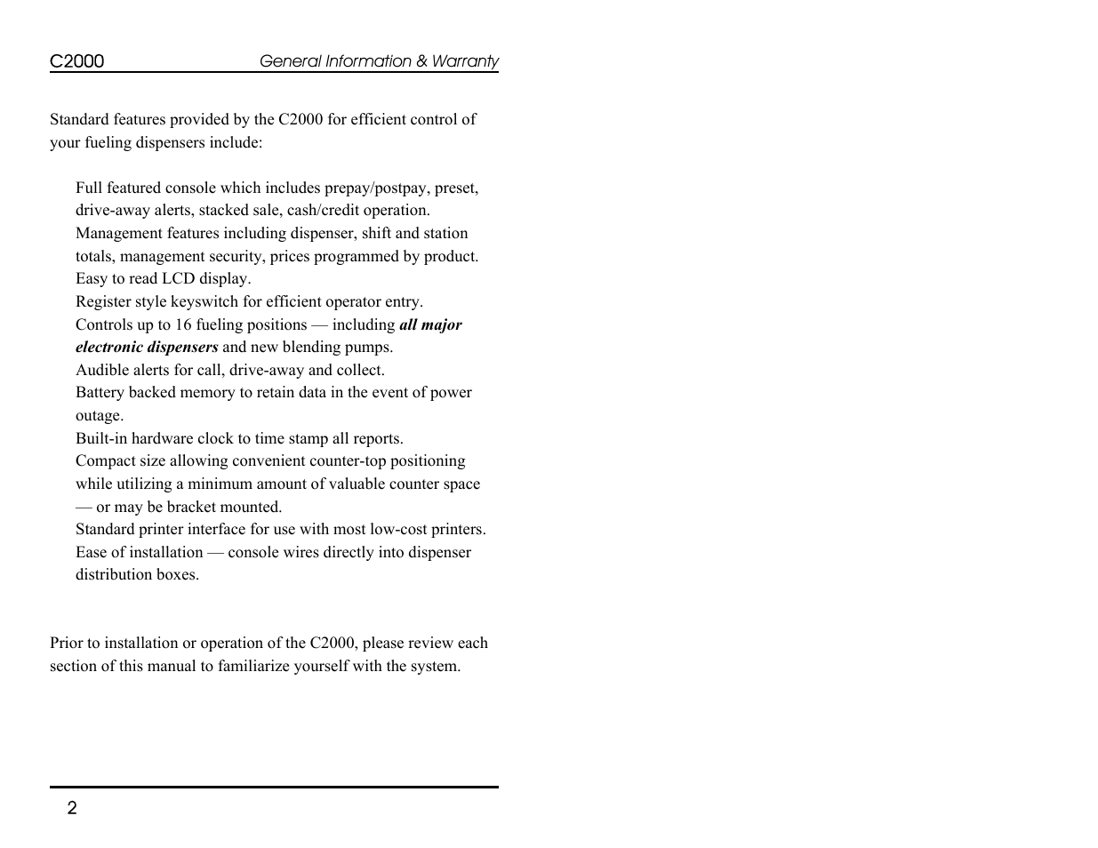 Progressive International Electronics C2000 User Manual | Page 8 / 54