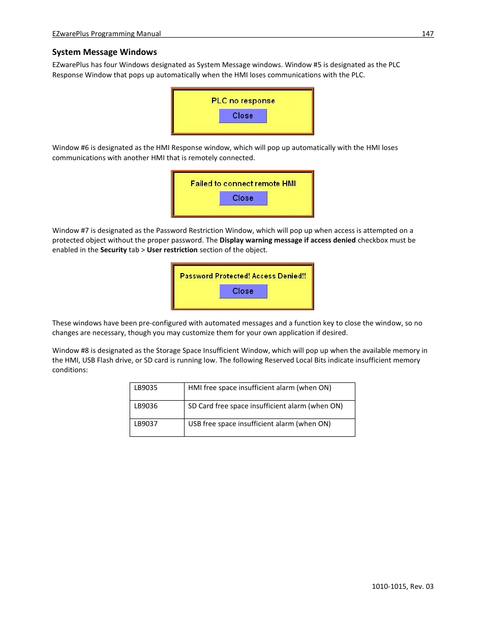 Maple Systems 5000HD Series User Manual | Page 153 / 264