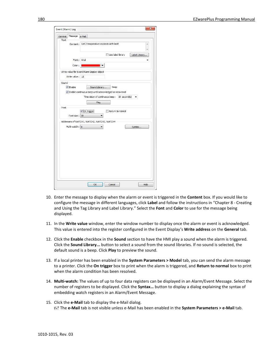 Maple Systems 5000HD Series User Manual | Page 186 / 264
