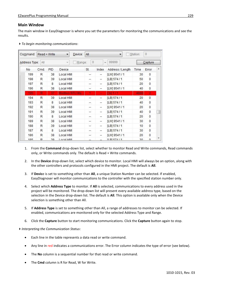 Main window | Maple Systems 5000HD Series User Manual | Page 235 / 264
