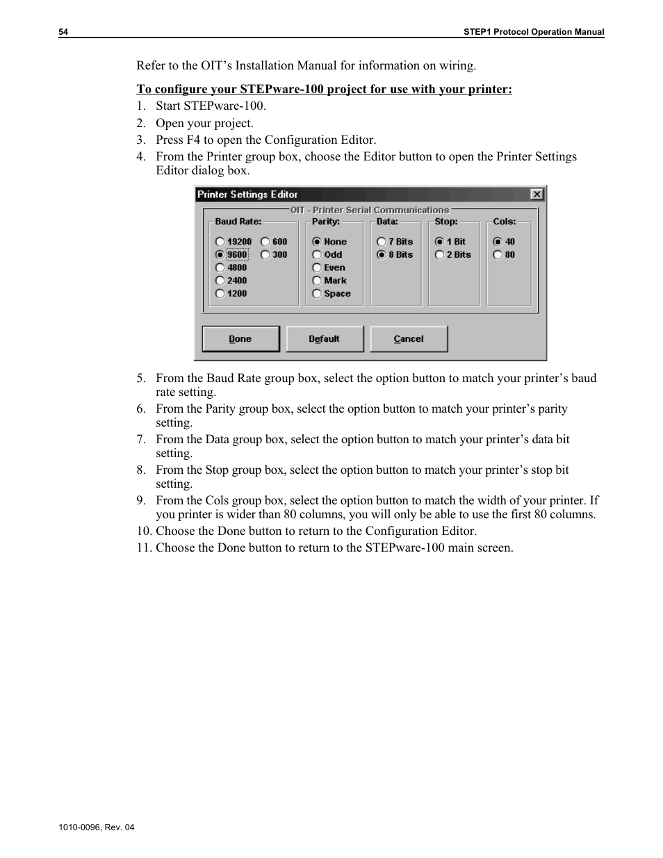 Maple Systems STEPware-100 User Manual | Page 57 / 93