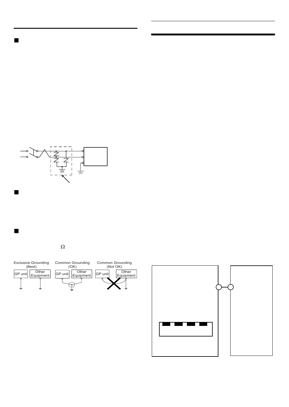 Ul/c-ul approval, Wiring cautions  improving noise/surge resistance, Short circuit prevention | Grounding | Proface GP4100 - 3.4 Compact HMIs" User Manual | Page 7 / 8