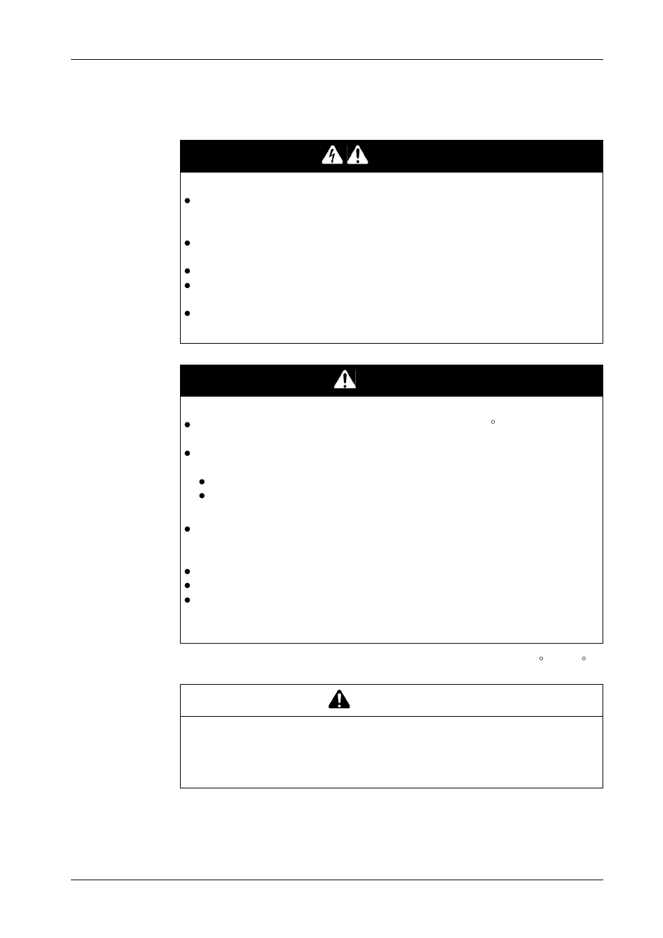 Before modifications, Danger, Warning | Proface PS4800 - 19 Panel PC" User Manual | Page 76 / 102