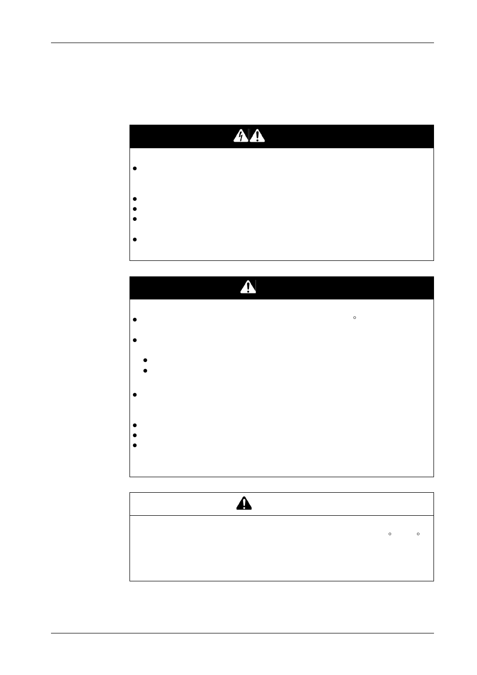 Before modifications, Danger, Warning | Proface PS4800 - 19 Panel PC" User Manual | Page 90 / 136