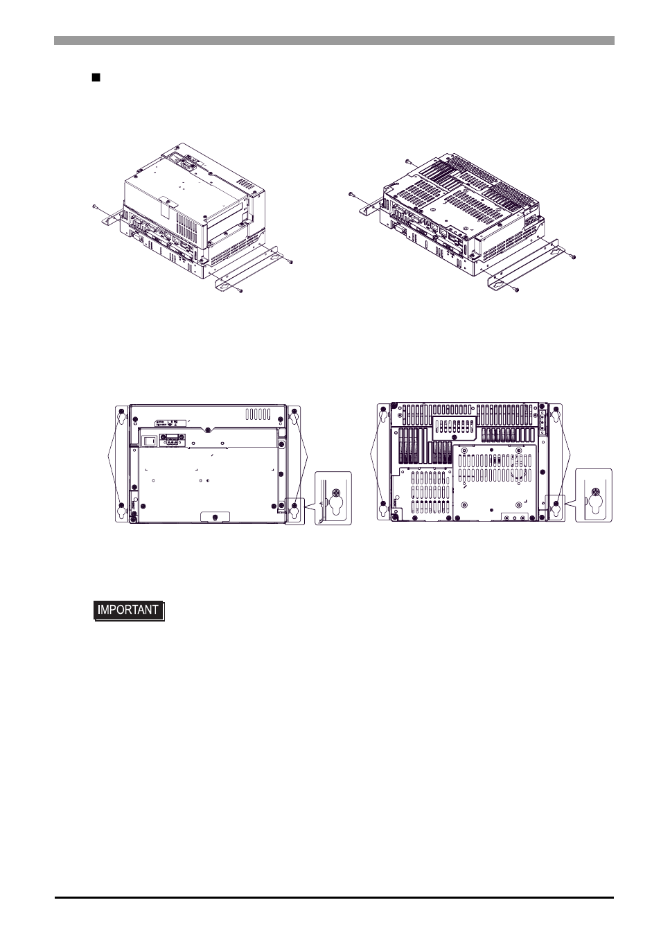Installing the ps-b | Proface APL3000B - Node Box PC User Manual | Page 60 / 83