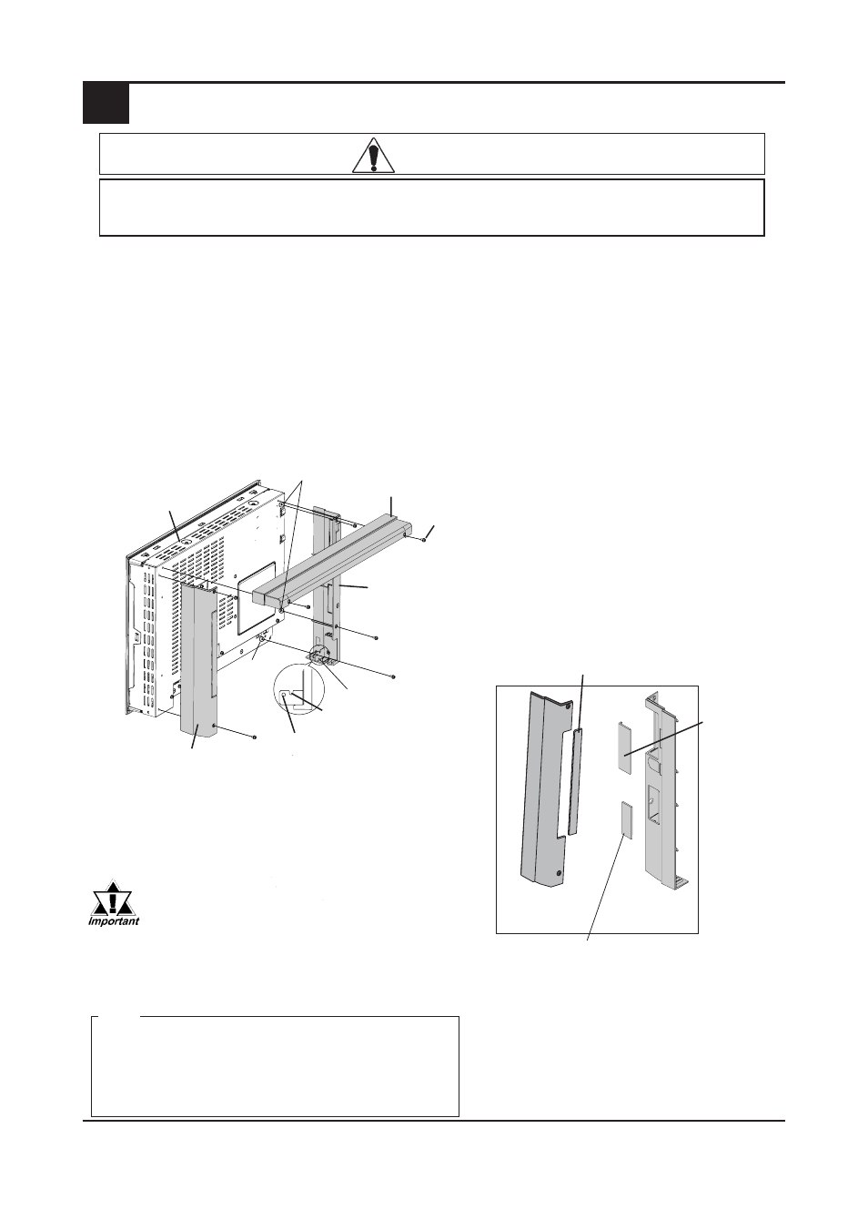 1installation, Caution | Proface FP3900 - 19 Flat Panel" User Manual | Page 2 / 2