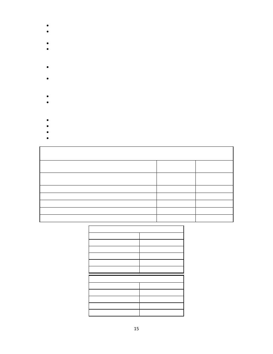 Torque specifications | Wright Serial # 55138 and higher User Manual | Page 15 / 40