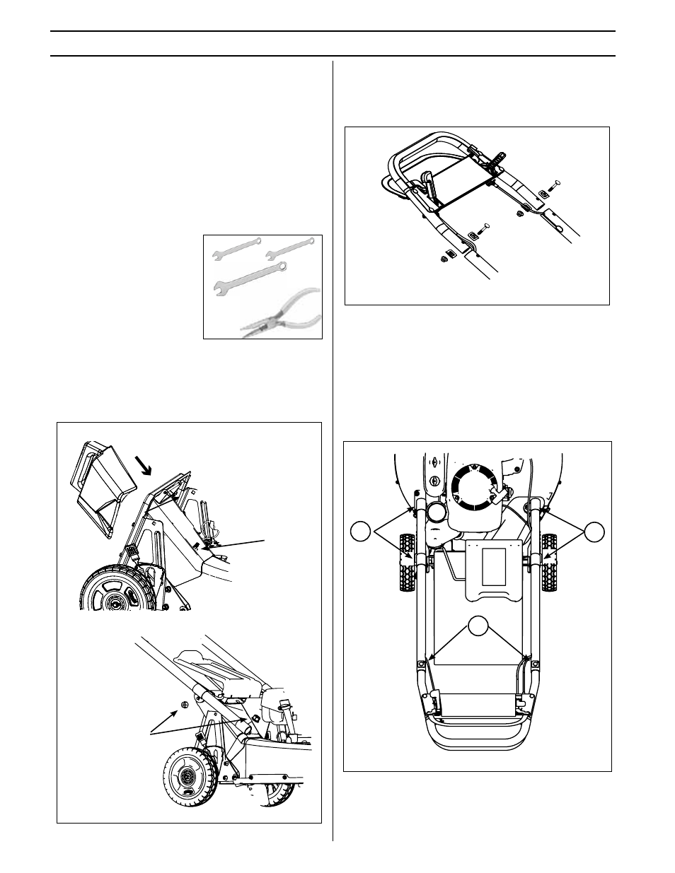 Assembly - setup | Ybravo BRAVO 21 Mower 21- 201 BBC - Kawasaki User Manual | Page 7 / 15