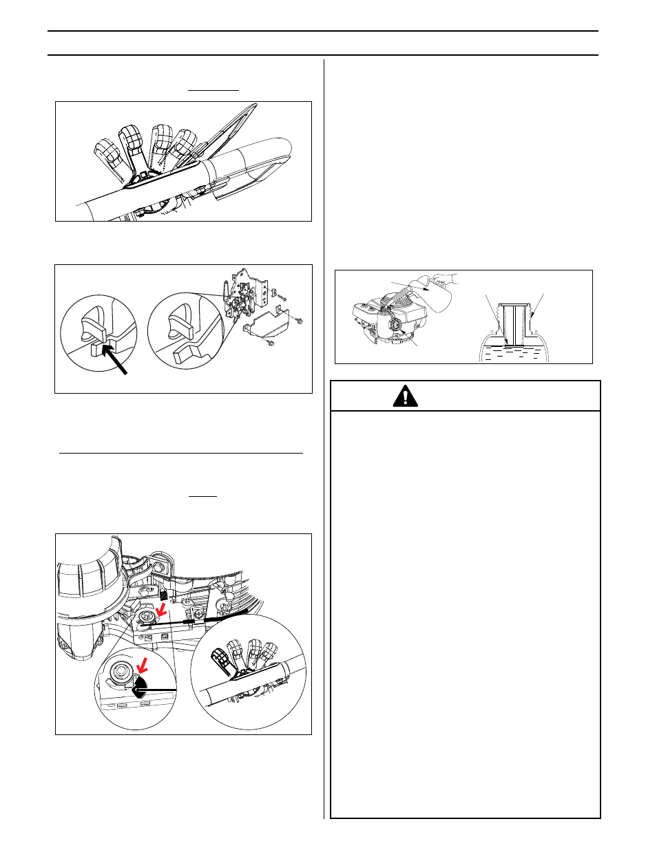 Assembly - setup, Warning | Ybravo BRAVO 21 Mower 21- 201 BBC - Kawasaki User Manual | Page 9 / 15