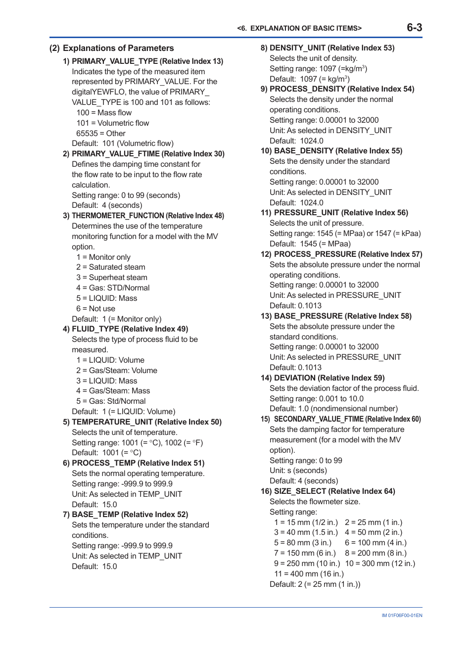 Yokogawa digitalYEWFLO (DY-FF) User Manual | Page 34 / 168
