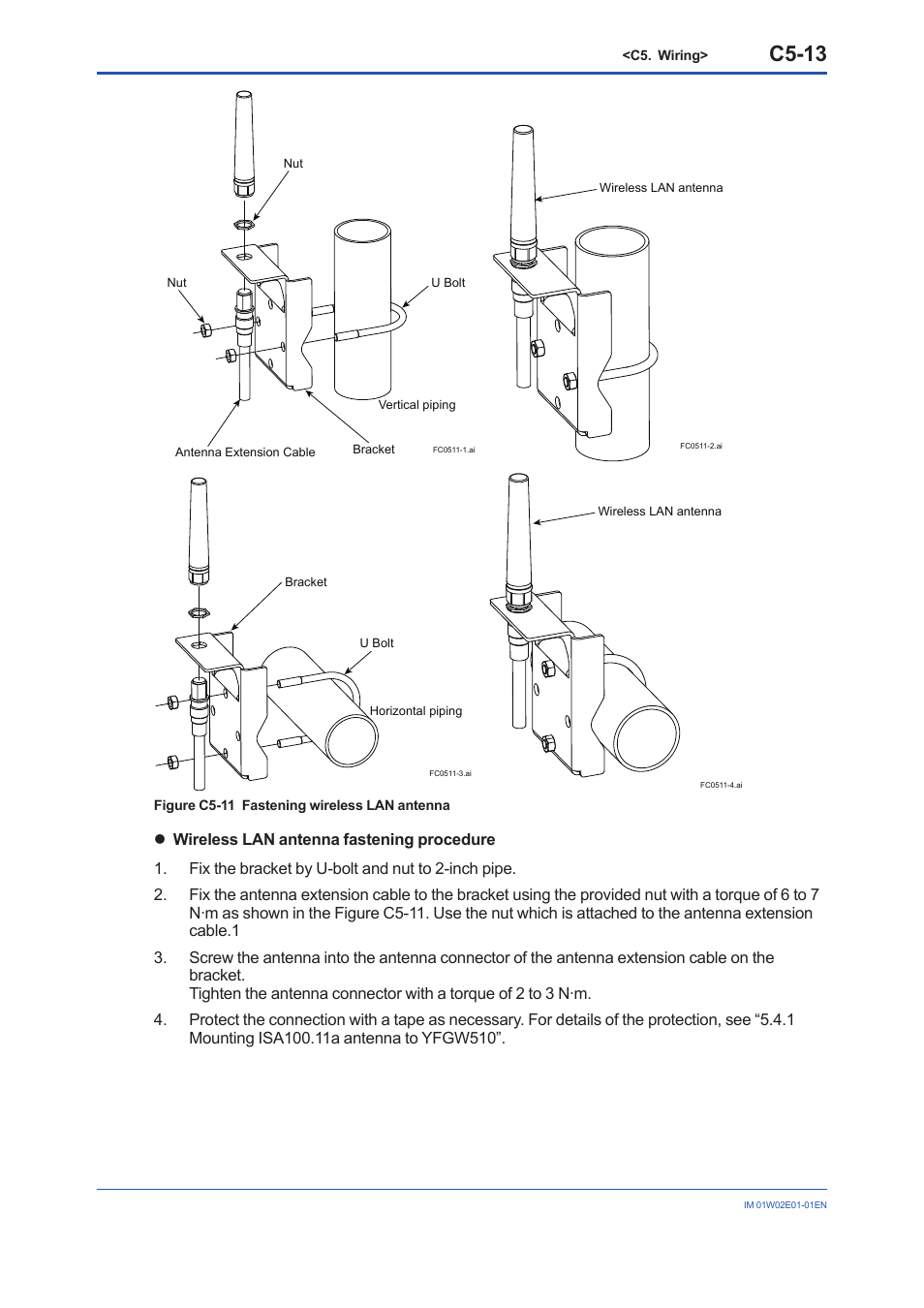 C5-13 | Yokogawa YFGW510 User Manual | Page 45 / 89