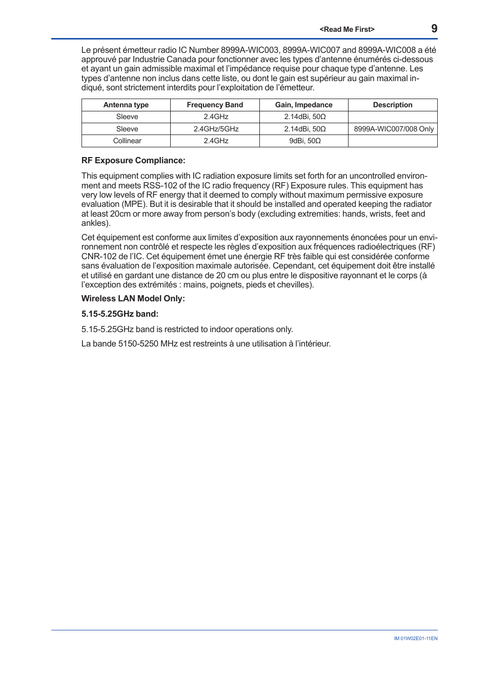 Yokogawa YFGW510 User Manual | Page 9 / 16