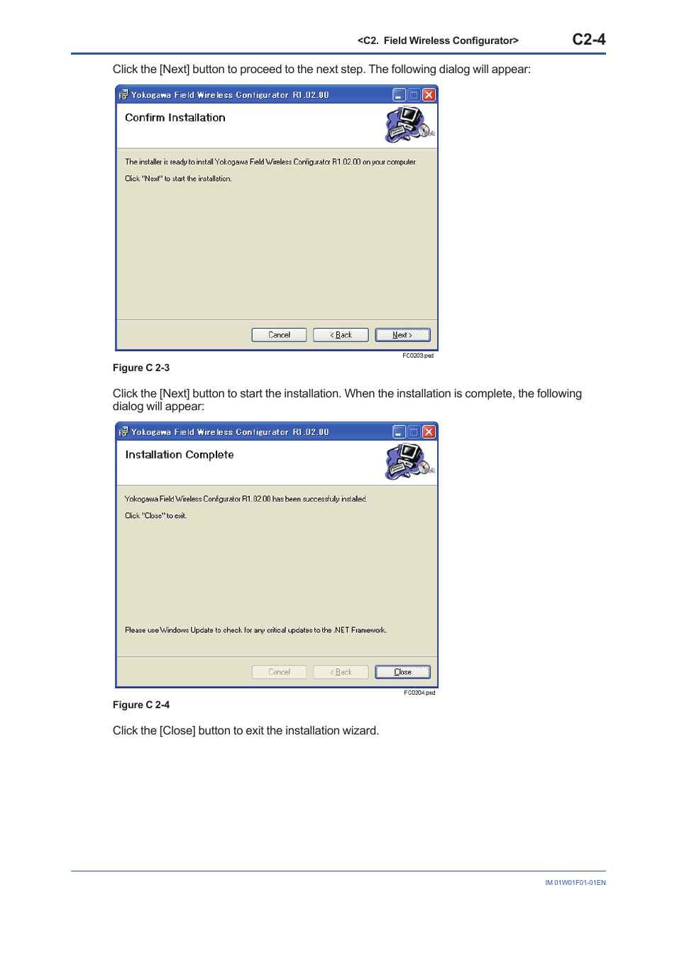 C2-4 | Yokogawa YFGW710 User Manual | Page 125 / 194