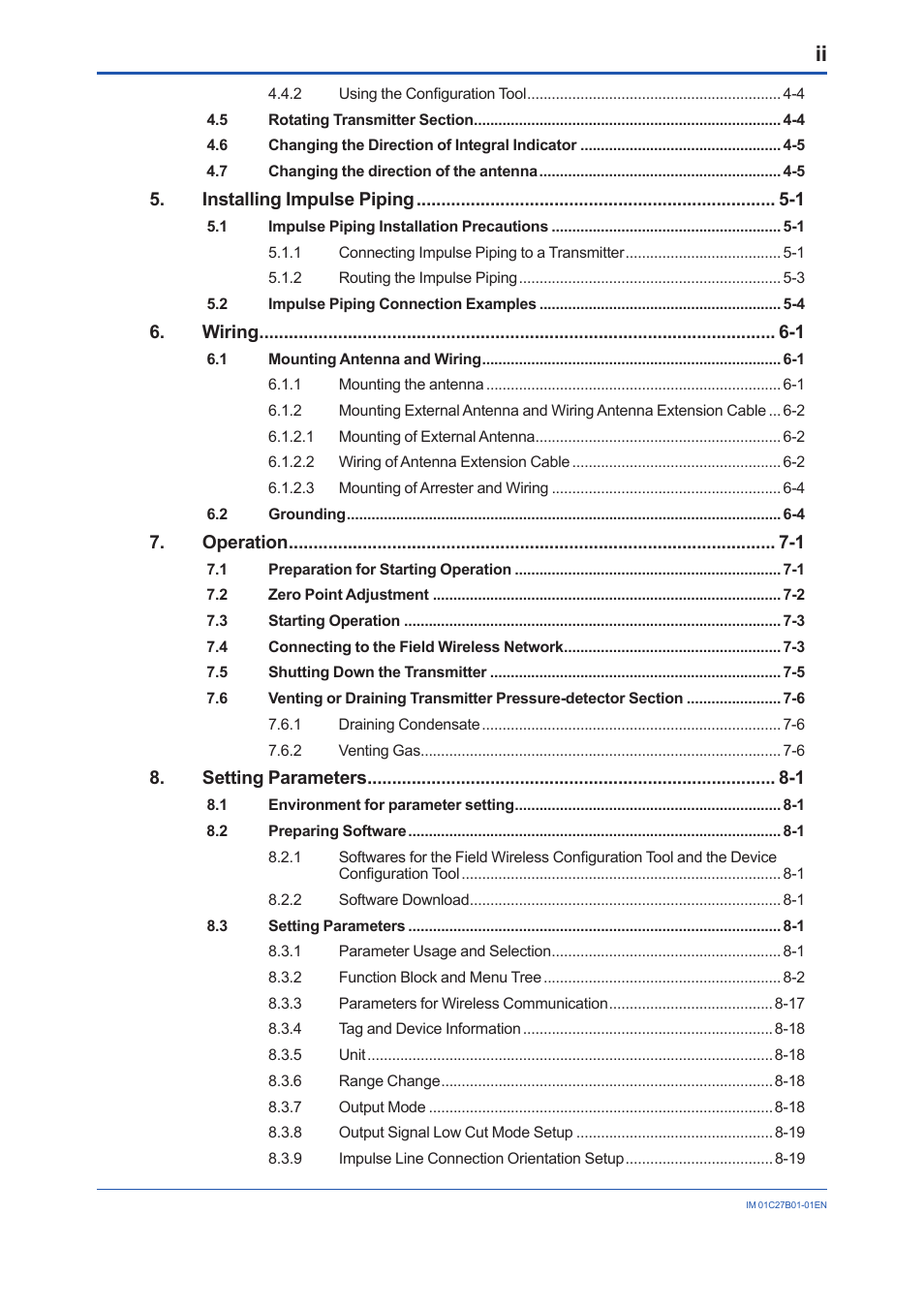 Yokogawa EJX430B User Manual | Page 3 / 110