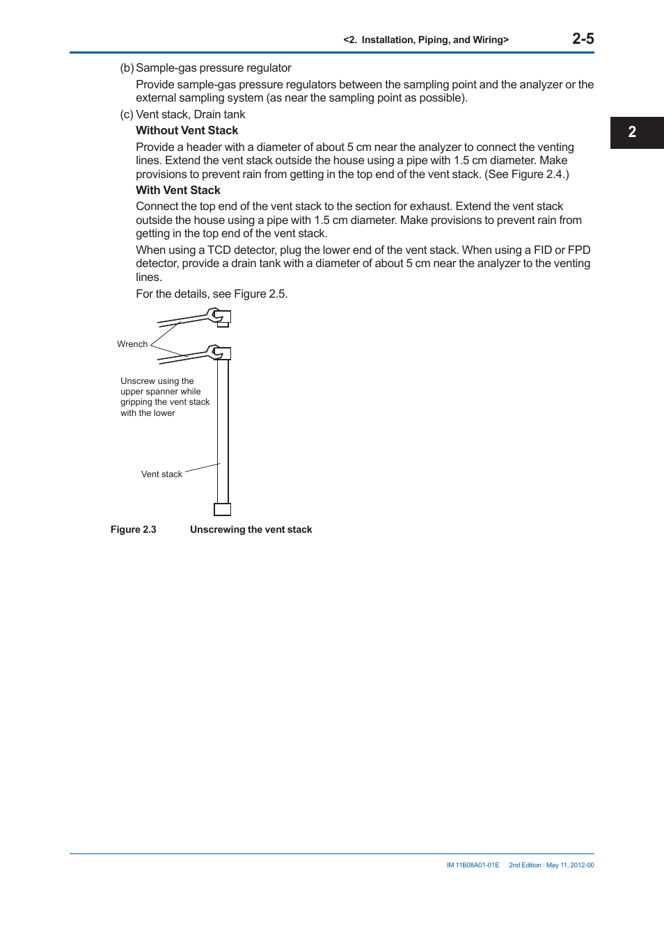 Yokogawa GC8000 Process Gas Chromatograph User Manual | Page 122 / 537