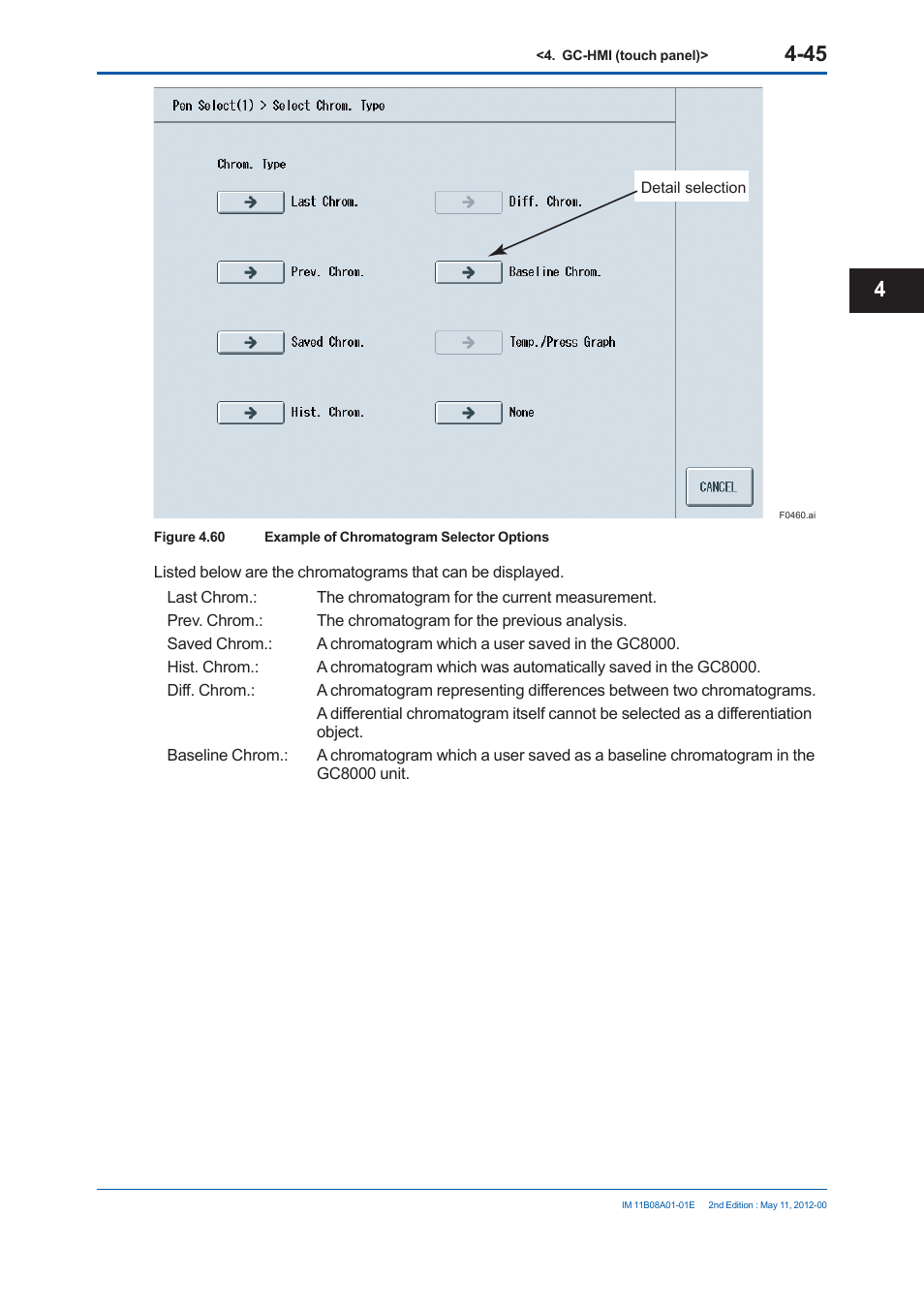 Yokogawa GC8000 Process Gas Chromatograph User Manual | Page 232 / 537