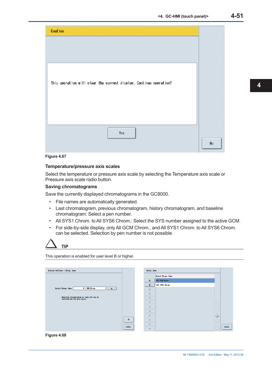 Yokogawa GC8000 Process Gas Chromatograph User Manual | Page 238 / 537