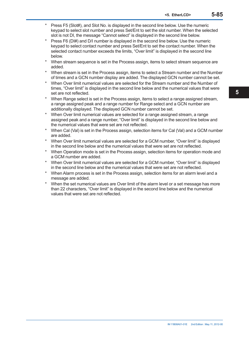 Yokogawa GC8000 Process Gas Chromatograph User Manual | Page 336 / 537