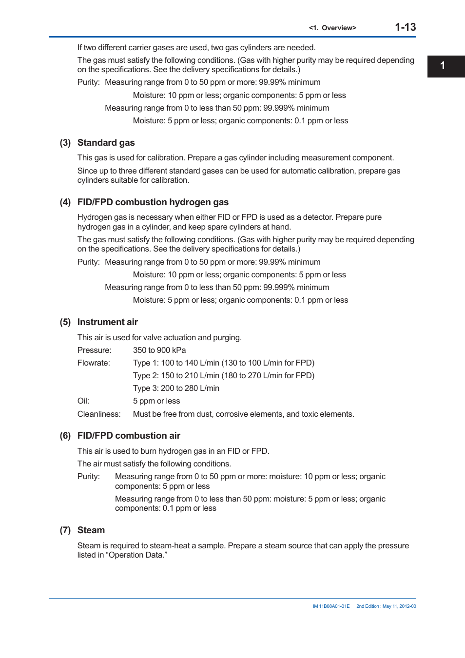 Yokogawa GC8000 Process Gas Chromatograph User Manual | Page 40 / 537