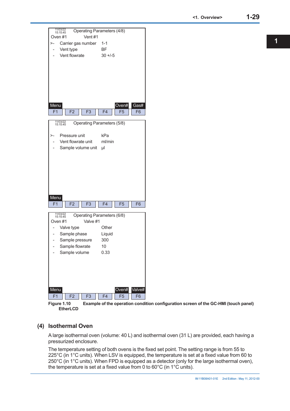 4) isothermal oven | Yokogawa GC8000 Process Gas Chromatograph User Manual | Page 56 / 537