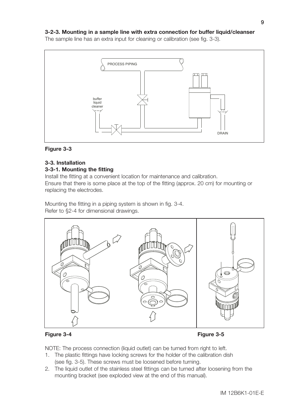 Yokogawa FS20 Fittings for pH and ORP User Manual | Page 11 / 28