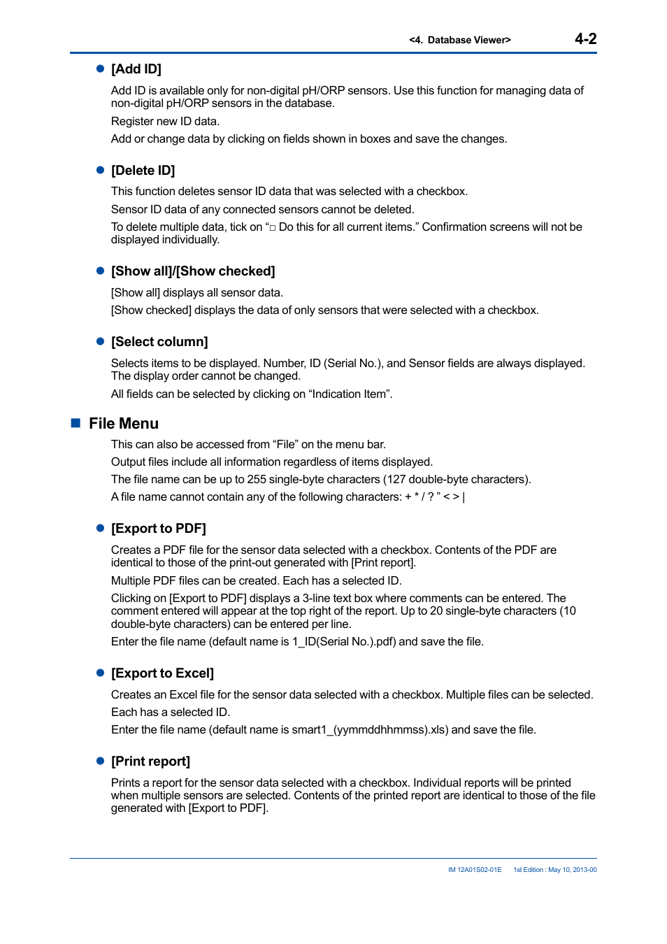 Nfile menu | Yokogawa SPS24 User Manual | Page 24 / 35