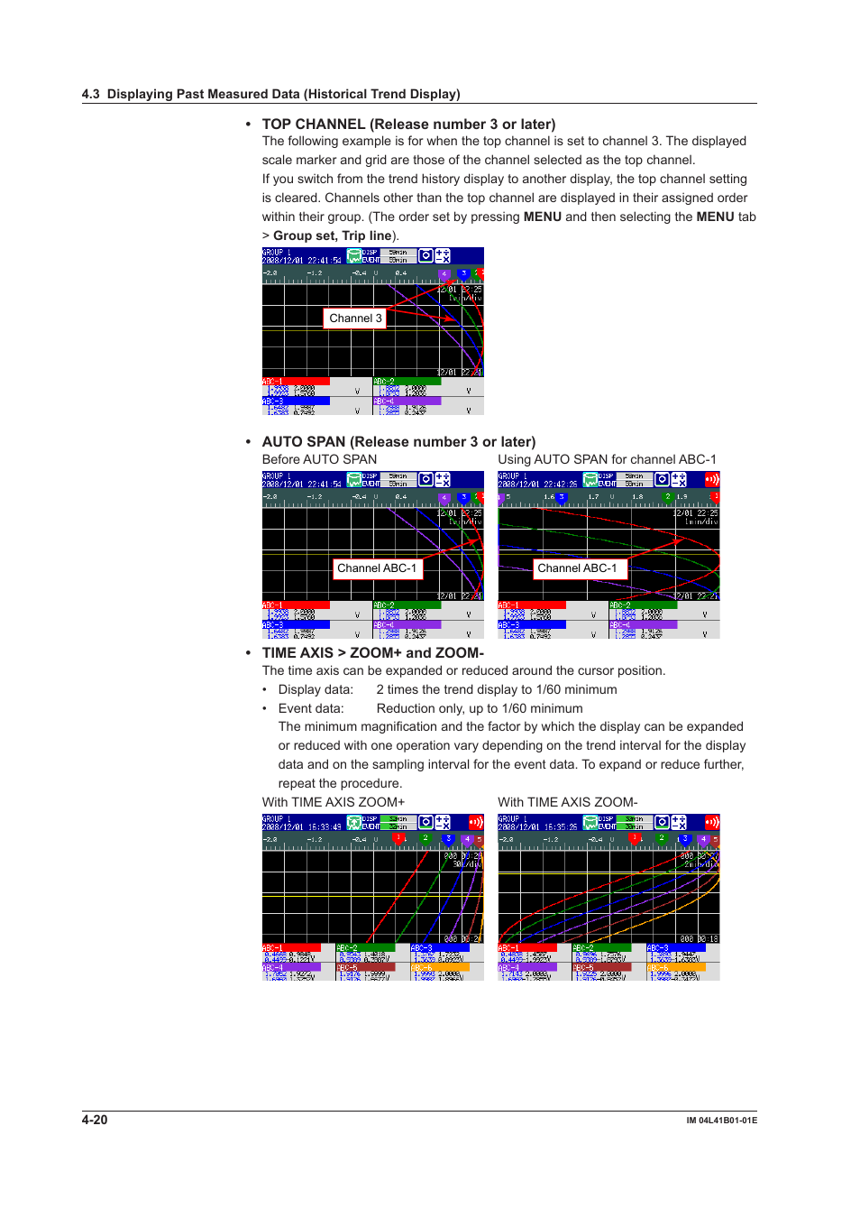 Yokogawa Removable Chassis DX1000N User Manual | Page 147 / 334