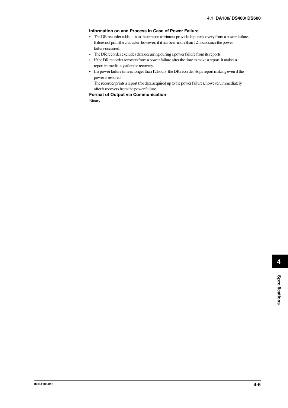 Yokogawa DA100 User Manual | Page 74 / 109