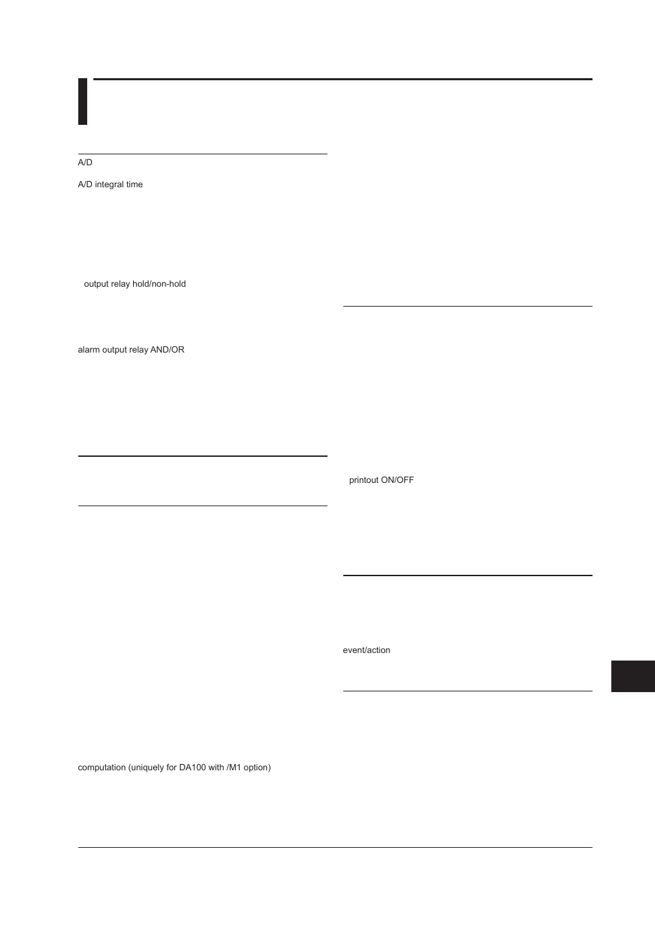 Index | Yokogawa DAQWORX User Manual | Page 208 / 210