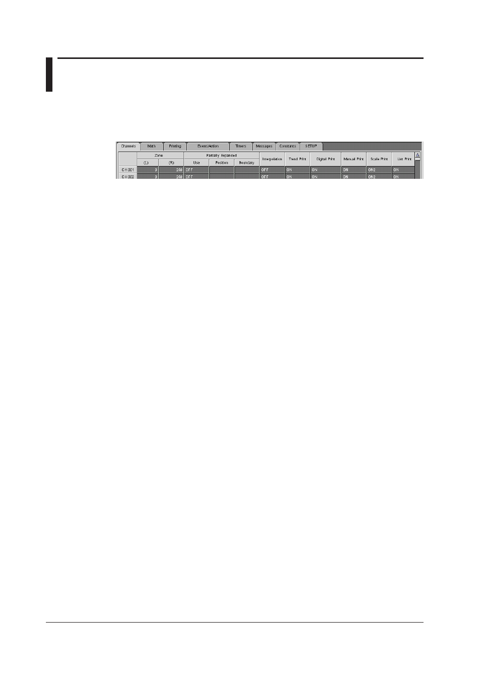 5 setting moving average and filter, 5 setting moving average and filter -14, Moving average settings | Filter settings | Yokogawa DAQWORX User Manual | Page 61 / 210