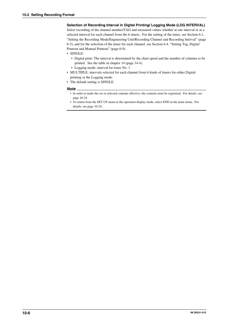 Yokogawa DR240 User Manual | Page 148 / 255