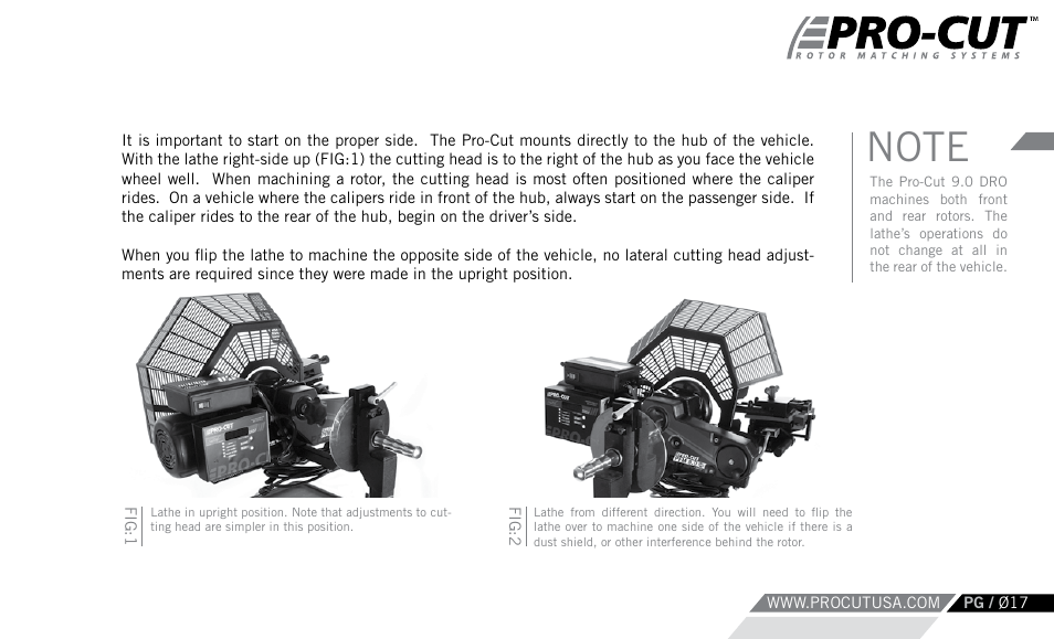 Pro-Cut PFM 9.0 User Manual | Page 17 / 52